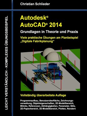 cover image of Autodesk AutoCAD 2014--Grundlagen in Theorie und Praxis